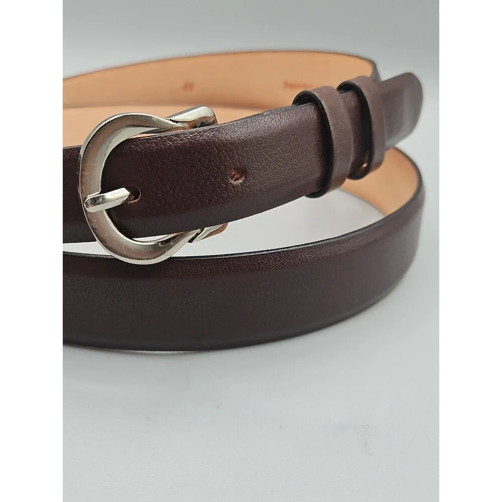 Men's Brown Asian Buffalo Belt Handcrafted In USA 40 1-1/4